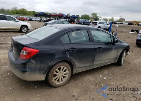 2012 Honda Civic Ex from USA, damaged, VIN 19XFB2F89CE093559